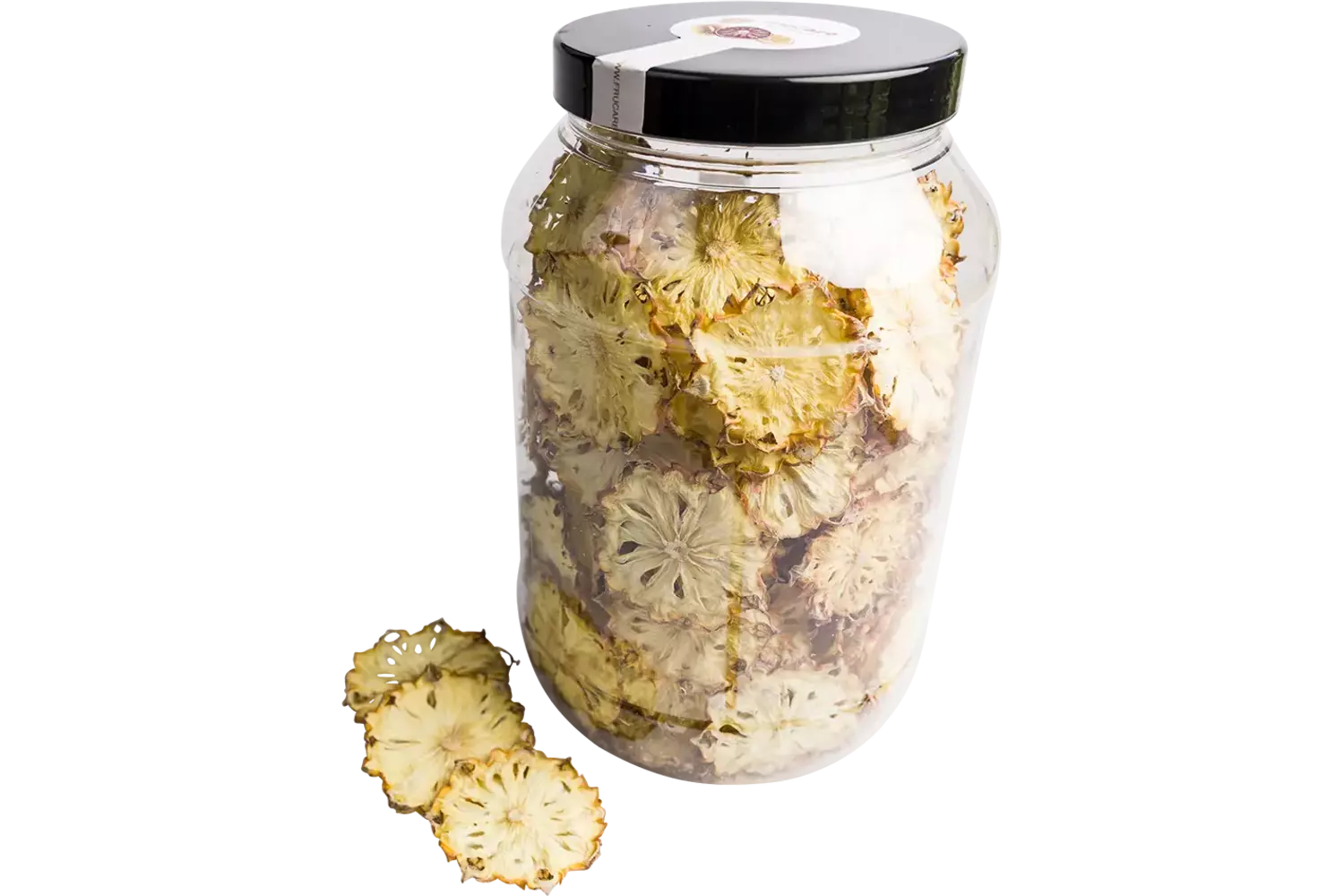 Gedr. baby ananas schijfjes 100-150st stuk 2